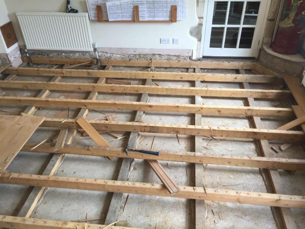 New Floor Installation